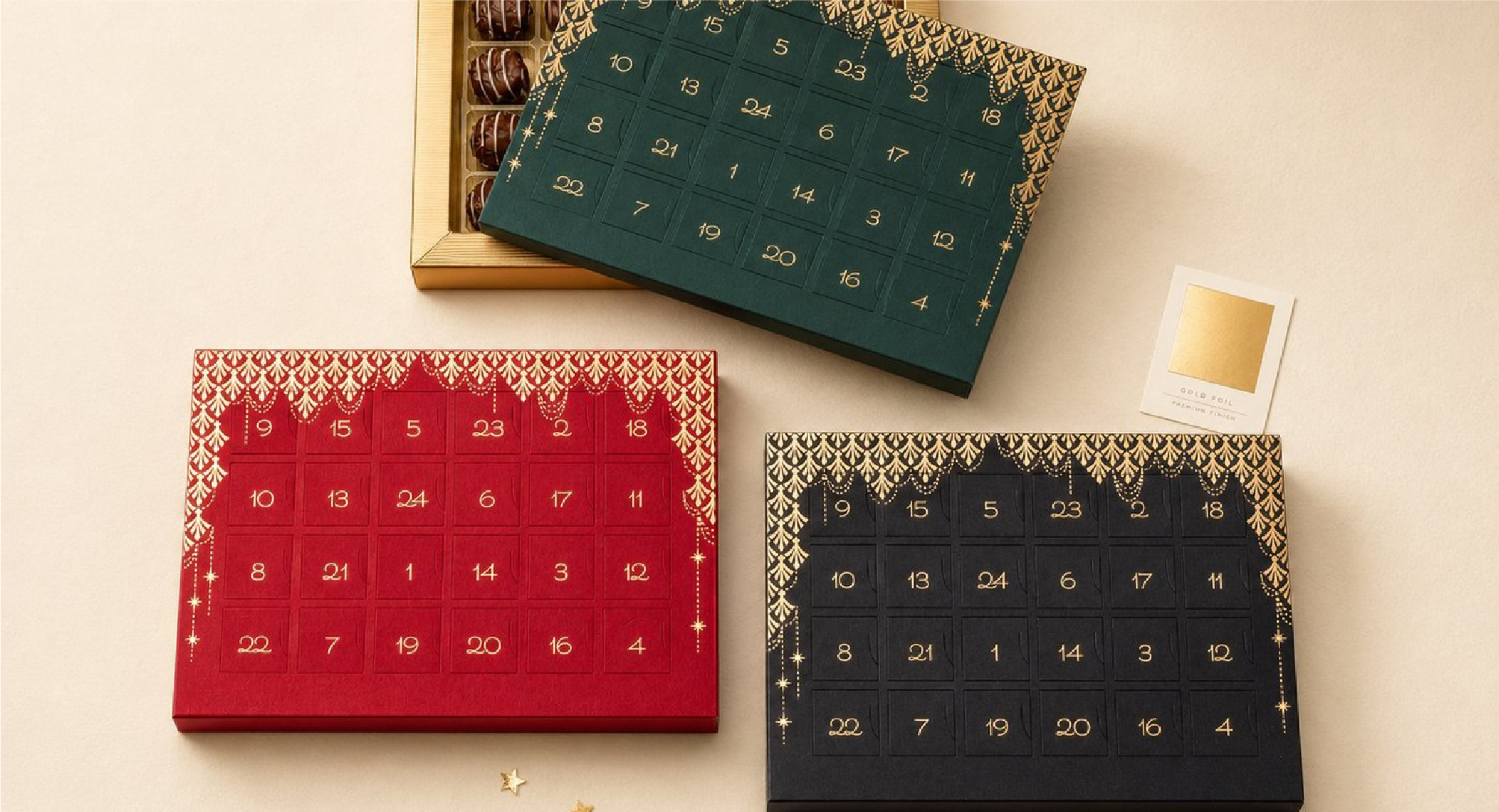 Christmas Sparkle – geprägter Aufleger