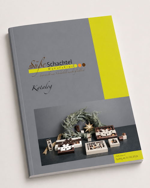 Katalog 2026 – Gesamtsortiment der Süßen Schachtel Manufaktur