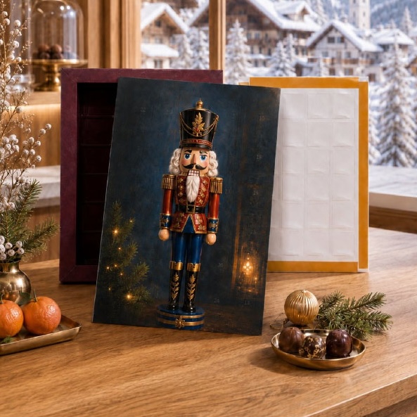 Adventskalender Standardmotiv Nussknacker