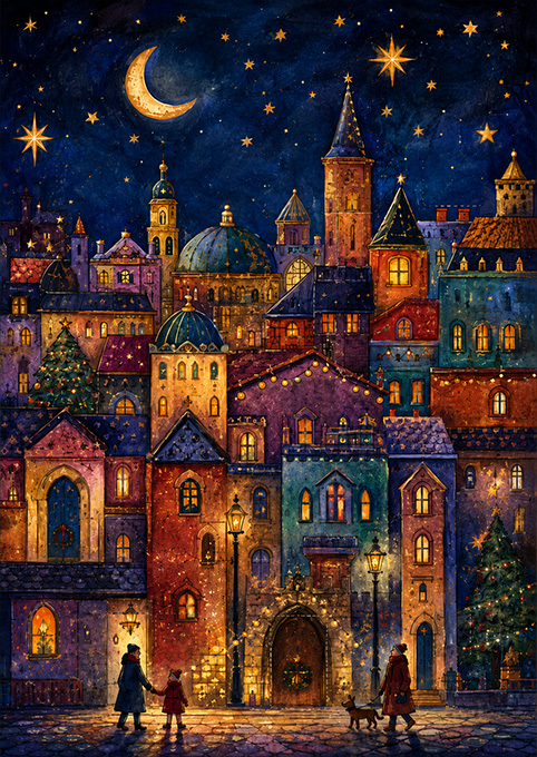 Standardmotiv Weihnachtsstadt